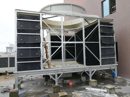玻璃鋼冷卻塔為防止內循環凍住都做了哪些措施(閉式玻璃鋼冷卻塔怎么處