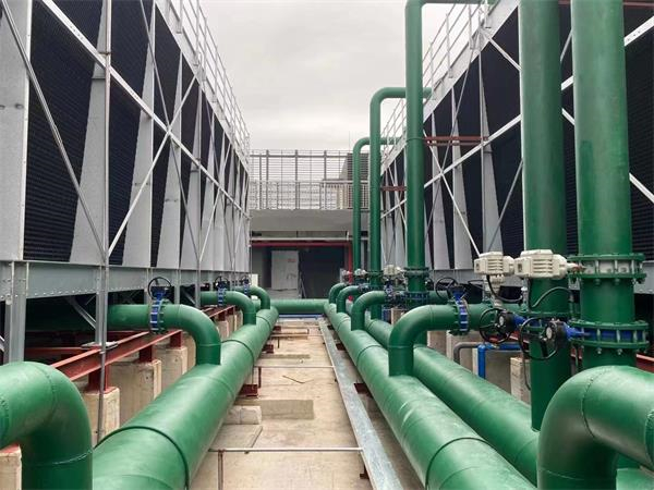 開式冷卻塔散水池出現結冰解決方案(開式冷卻塔樣本)