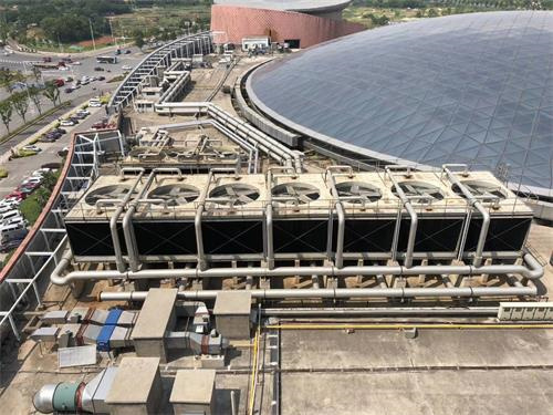 閉式冷卻塔工作原理及優缺點，你了解多少？(冷卻塔機組