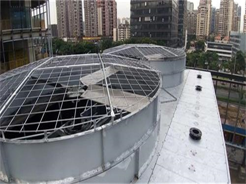 玻璃鋼冷卻塔出現(xiàn)問題應該怎么解決？