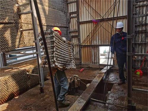 定期維護冷卻塔電機的重要性(冷卻塔檢修護欄必須安