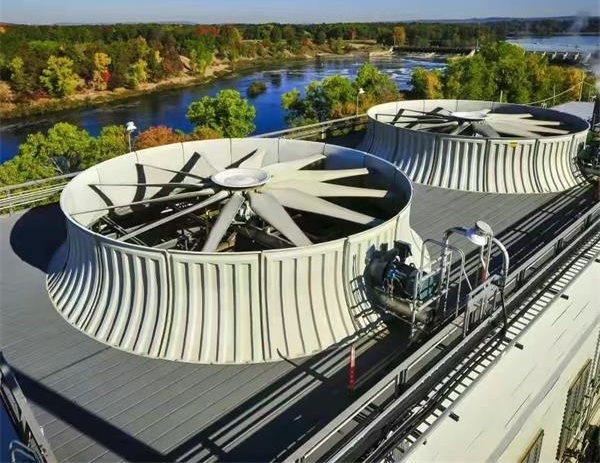 開式冷卻塔對循環水冷卻的過程(開式橫流冷卻塔)