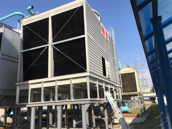 橫流冷卻塔薄膜式填料成型過程(橫流式冷卻塔結(jié)構(gòu))